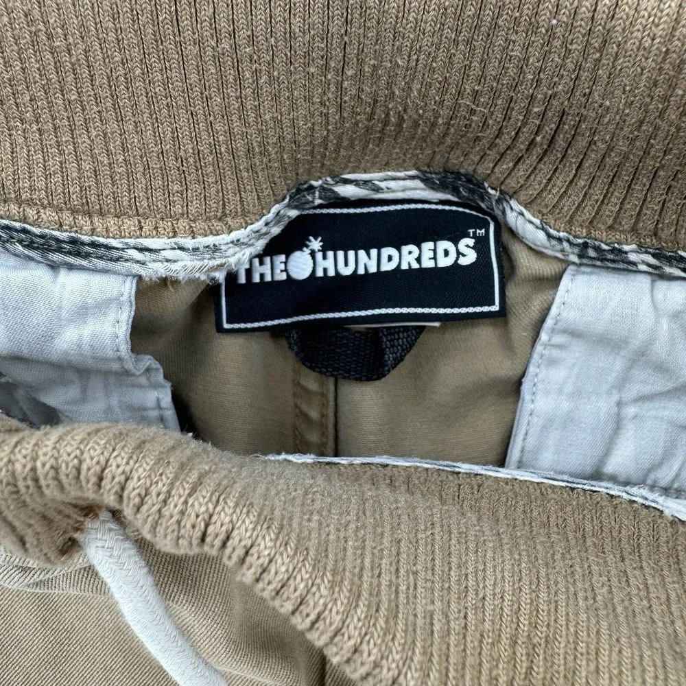 THE HUNDREDS Work Pants‎ Mens Small Drawstring Joggers Heavy Duty Y2K Streetwear